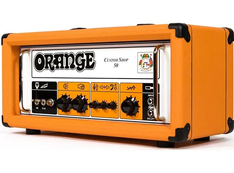 Orange CS50H 50W Class A/B Custom Shop Single Channel Guitar Amp 